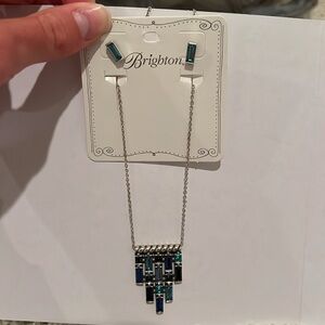 Brighton necklace and earring set